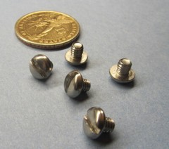 18-8 Stainless Steel Pan Head Slotted Machine Screw 8-32 x 3/16″, 300 pcs