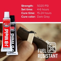J-b Weld 8265S Original Cold-weld Steel Reinforced Epoxy – 2 Oz.