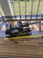 Tilting Machinist Drill Press Milling Machine Vise Looks To Be Unused