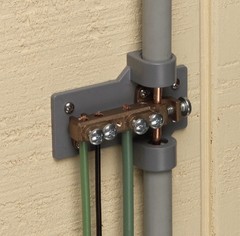 Arlington Industries GBB5P Bronze Grounding Bridge Kit PVC