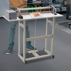 22.83″ Foot Pedal Impulse Sealer Heat Sealing Machine Plastic Bag Sealer 110v