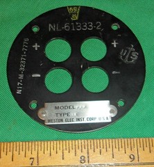 US Navy WESTON Meter Mod. 827/Type 31 “Tune/Coup.” DMM Tested OK NL-61333-2