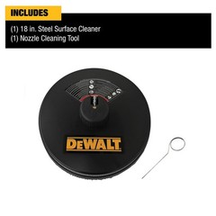 DEWALT 18 in. Surface Cleaner w/ Cold Water Pressure Washer Rated up to 3700 PSI