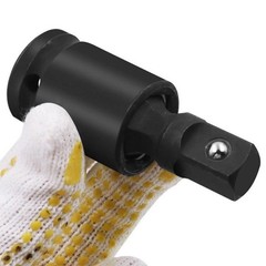3PCS Impact Rated Universal Joint Socket Set 1/4″ 3/8″ 1/2″ Drive Swivel Adapter