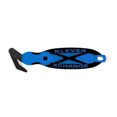 Klever Kcj-Xc-30B Hook-Style Safety Cutter, Fixed Blade, Safety Recessed,
