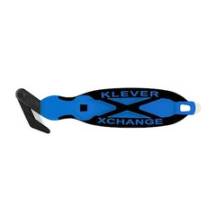 Klever Kcj-Xc-30B Hook-Style Safety Cutter, Fixed Blade, Safety Recessed,