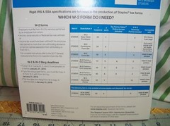 50 Count Pack of Staples 2017 IRS Tax W-2 6-Part Form Sets Brand New PC / Mac W2