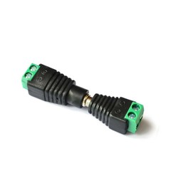 5.5×2.1mm Male / Female DC Power Plug / Jack Connectors for LED CCTV Electronics