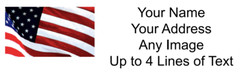 60 Personalized Return Address Labels Custom Adhesive Mailing Labels 1″ x 2.625
