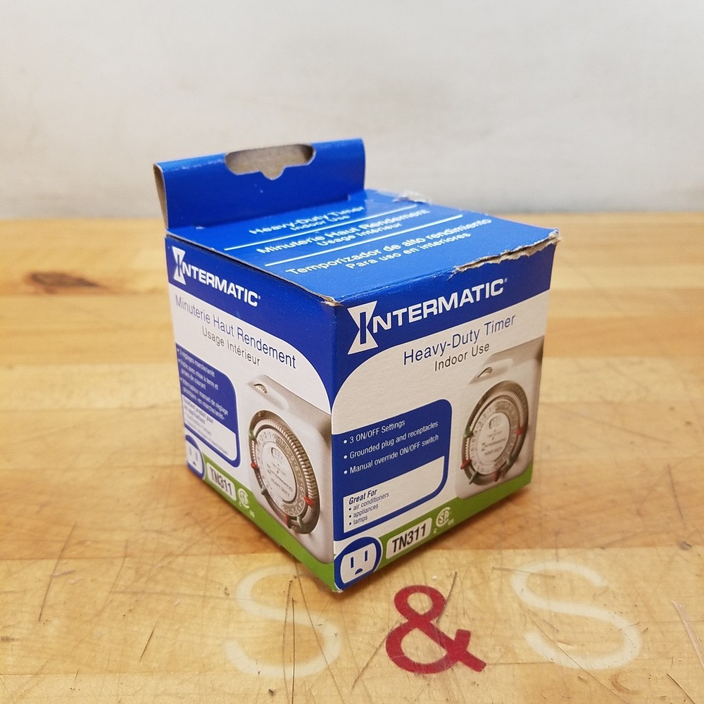 Intermatic TN311 Heavy Duty Timer, Indoor Use – USED