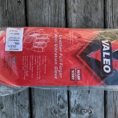 Two Valeo Anti-Vibration Glove Hand Wrist Right Full-Finger Size S Leather