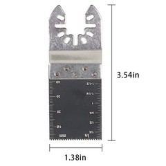 48 Pcs Bi-metal Oscillating Multi Tool Saw Blade For Fein Dremel Makita NEW