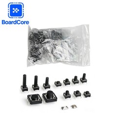 125/140PC Micro Momentary Tactile Switch SMD & DIP Touch Push Button Tact Switch