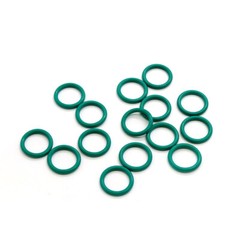 1.5mm Cross Section O-Rings Rubber Seals O Ring Green Metric FKM 5mm – 50mm OD