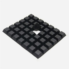 WELANGBN Rubber Feet – Adhesive 16PCS, Black, Stick on, Self Black