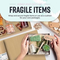Bryco Goods 36″ x 200′ Brown Kraft Paper Roll Made in USA #R025