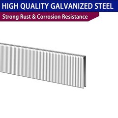 HW HAMWOO 18 Gauge 1/4″ Narrow Crown Staples,1/2″,3/4″,1″,1-1/4″:2400pcs | 18…