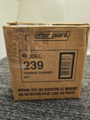 Weather Guard 239 Red Steel/ Plastic Lockable Conduit Carrier Accessory