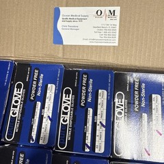 Case Of 1000 – Pure Glove Nitrile Disposable Gloves, Size Medium, Color White!!
