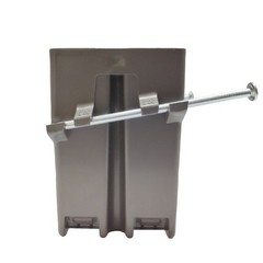 1-Gang New Work Electrical Box 20 Cu In PVC Gray ETL Nail-On Switch/Outlet