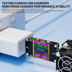 Type-C USB Digital Meter Tester Multimeter Current Voltage Power Monitor NEW
