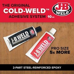 J-B Weld ORIGINAL COLD-WELD STEEL REINFORCED EPOXY Dark Grey PROFESSIONAL 5020PS