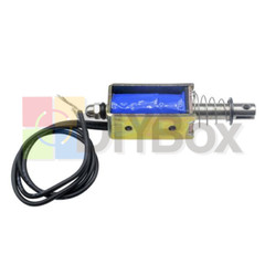 1-10x DC Solenoid Valve Electromagnet 12V Spring Push-Pull Through Type JF-0530B