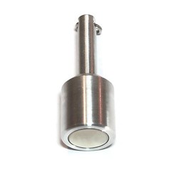 Metal Testing / Pickup Magnet Heavy Duty 40lb 18kg KM05 Gold Silver Scrap Test
