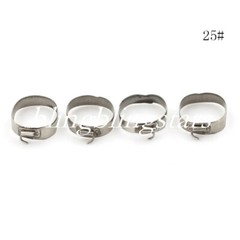 Dental Orthodontic 1st Molar Prewelded Bands 018/022 Roth/Edgewise #29-#43+ U/L