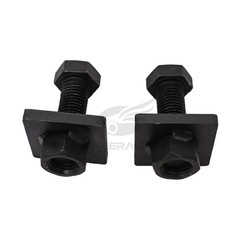 Pair 5x 4.5 Lug Superior Shipping Container Wheels, Spindle Kit 6000LB US