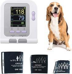 NEW CONTEC08A-VET Animal Blood Pressure Monitor Kit w/ 3 Cuffs – Veterinary NIBP