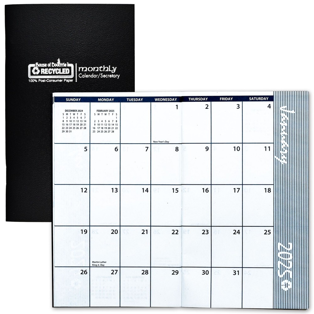 2025 240-02 HOD24002 House of Doolittle Monthly Pocket Calendar, 3-3/4 x 6-3/8″
