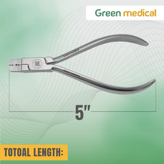 Dental Tube Crimping Pliers Professional Orthodontic Stainless Tool German Grade