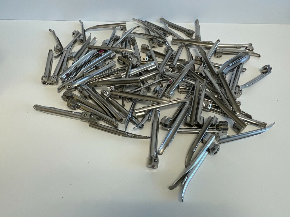 Lot of 93 Miller Mil 2 Blades – C.C, Rusch, Maco, Standard, Armstrong, Heine….