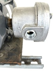 WEG, ELECTRIC MOTOR, 00136XT3E56C, 1 HP 3450/2875 RPM EXPLOSION PROOF CLEAN USED