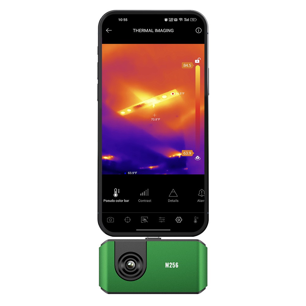 AMPBANK M256 Thermal Camera for Android 256×192 Thermal Imager USB-C -4°F~842°F