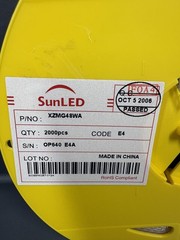 2000pcs SunLED XZMG48WA SMD LED Green Light Diode Reel