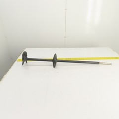 6″ OD x 36″ OAL Sewage Agitator Stirrer Mixer Impellor 3-Blades 5/8″ Shaft