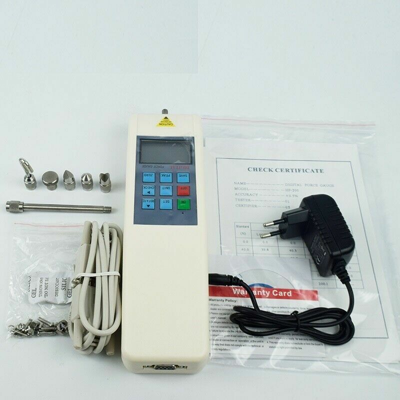 10.75” Digital Push Pull Gauge Gage HF-100N Force Gauge Tester Meter 10KG/22LB