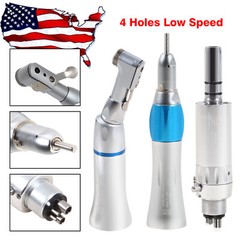 NSK Style E-type Dental Push / Latch Low Slow Speed Handpiece 2/4 Holes 1:1 USA