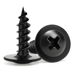 Wood Screws 5/8 Inch, 145 PCS Premium Phillips Truss Head Black Wood Screws, …
