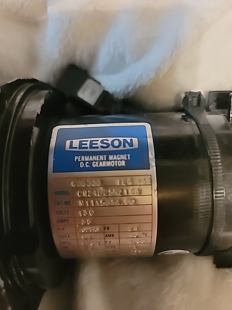 Leeson Permanent Magnet DC Gear Motor CM24D25NZ10A With Motor Control