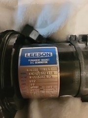 Leeson Permanent Magnet DC Gear Motor CM24D25NZ10A With Motor Control