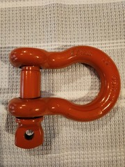 Columbus McKinnon M653P Screw Pin Anchor Shackle 7/8 in Size, 8-1/2 ton Capacity