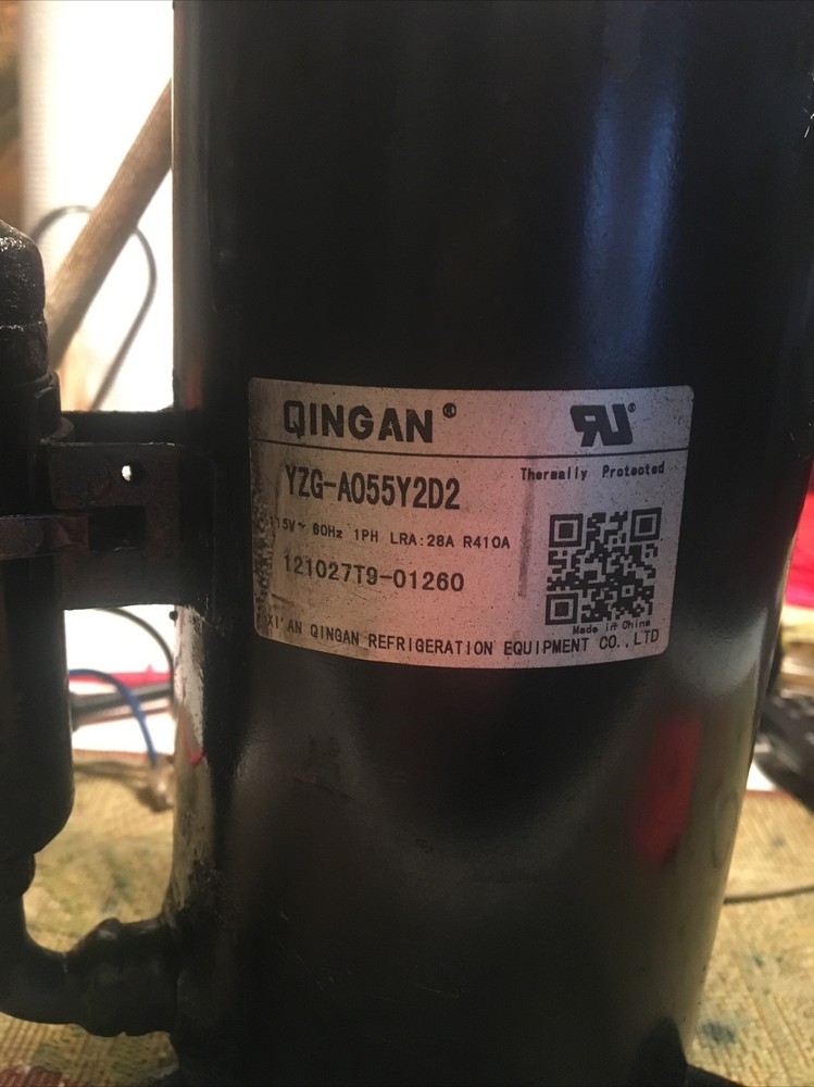 QINGAN YZG-A055Y2D2 115V 60HZ 1PH LRA 28A R410A Compressor