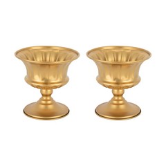 10-Piece Mini Iron Vases Set For Wedding Centerpieces Tabletop Decor