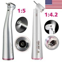 NSK Style Dental 1:5/ 1:4.2 Increasing LED Contra Angle Handpiece fit FG1.60 mm