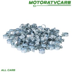 ALL-CARB 10Pcs 3/8″ Fuel Injection Hose Clamp / AUTO Fuel Clamps Fast Shipping
