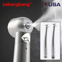 1-10*Dental High Speed Fiber E-generator LED Handpiece 2/4Hole J#B2