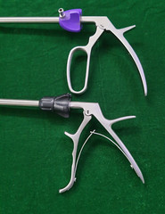 2pc Laparoscopic Hemo-Log Applier/Clip Applicator 10mmx330mm Surgical Instrument